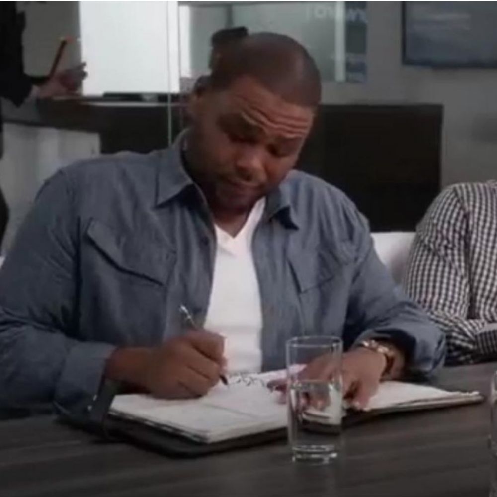 G-Star Men's Button-Down Chambray Shirt in Blue